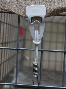 Banna Bungees-25 cm or 15 cm long with stainless steel hook end -10 pack